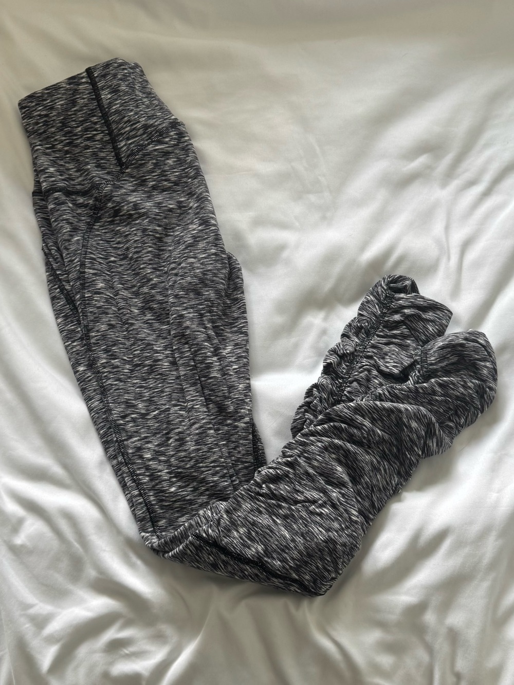 Lululemon Ready To Rulu Tight *28" Spaced Out Space Dye Black White